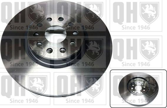 Quinton Hazell BDC4756 - Brake Disc autospares.lv