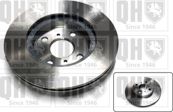 Quinton Hazell BDC4766 - Brake Disc autospares.lv