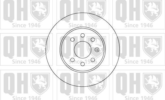 Quinton Hazell BDC4767 - Brake Disc autospares.lv