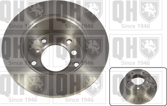 Quinton Hazell BDC4700 - Brake Disc autospares.lv