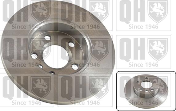 Quinton Hazell BDC4734 - Brake Disc autospares.lv