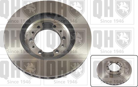 Quinton Hazell BDC4774 - Brake Disc autospares.lv