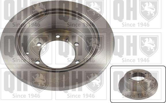 Quinton Hazell BDC4773 - Brake Disc autospares.lv