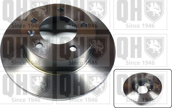 Quinton Hazell BDC5991 - Brake Disc autospares.lv
