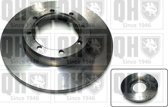 Quinton Hazell BDC5992 - Brake Disc autospares.lv