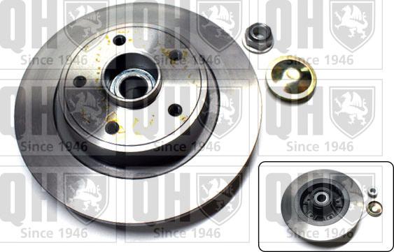 Quinton Hazell BDC5997 - Brake Disc autospares.lv