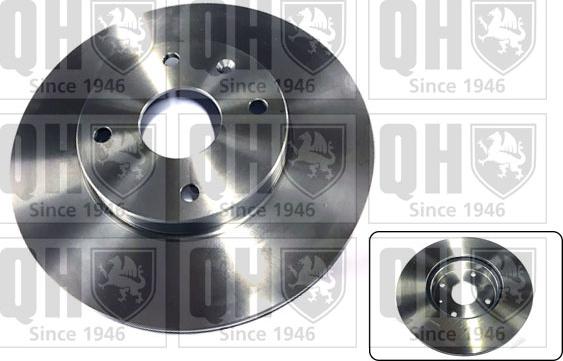 Quinton Hazell BDC5945 - Brake Disc autospares.lv