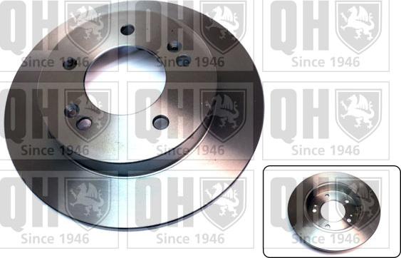 Quinton Hazell BDC5960 - Brake Disc autospares.lv