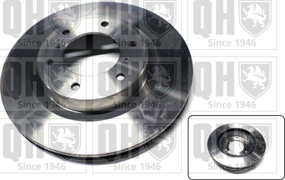 Quinton Hazell BDC5901 - Brake Disc autospares.lv