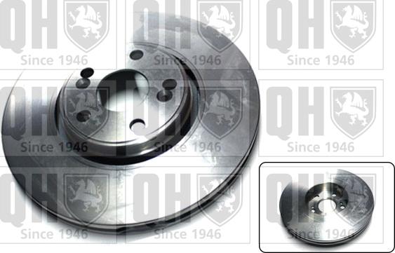 Quinton Hazell BDC5918 - Brake Disc autospares.lv