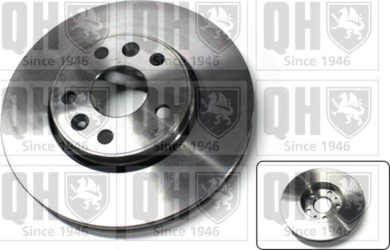 Quinton Hazell BDC5980 - Brake Disc autospares.lv