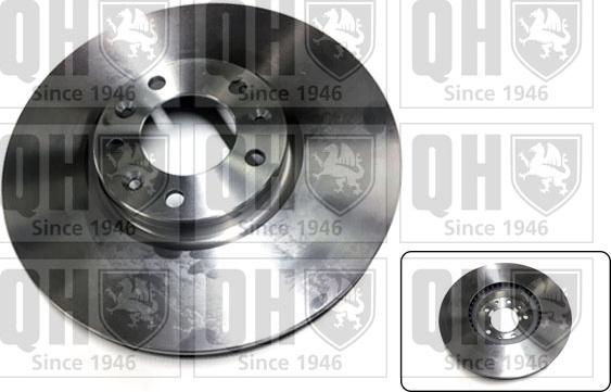 Quinton Hazell BDC5988 - Brake Disc autospares.lv