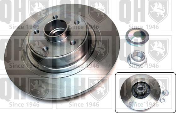 Quinton Hazell BDC5937 - Brake Disc autospares.lv