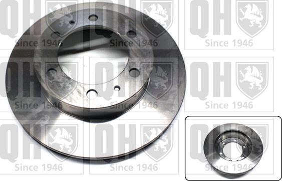 Quinton Hazell BDC5978 - Brake Disc autospares.lv