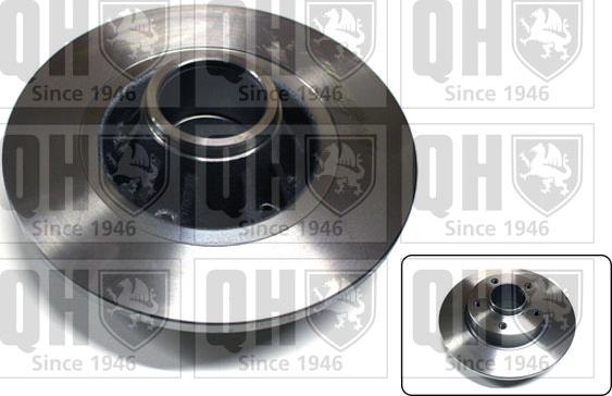 Quinton Hazell BDC5494 - Brake Disc autospares.lv