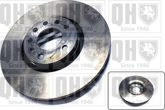 Quinton Hazell BDC5496 - Brake Disc autospares.lv