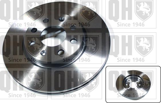 Quinton Hazell BDC5498 - Brake Disc autospares.lv