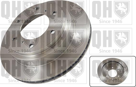 Quinton Hazell BDC5446 - Brake Disc autospares.lv