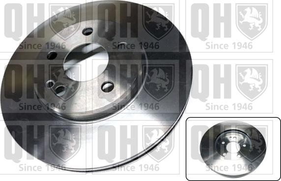 Quinton Hazell BDC5441 - Brake Disc autospares.lv