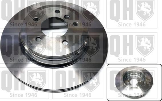 Quinton Hazell BDC5459 - Brake Disc autospares.lv