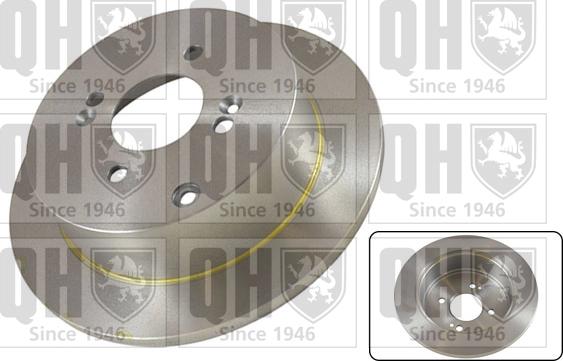 Quinton Hazell BDC5451 - Brake Disc autospares.lv