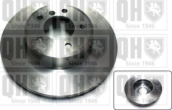 Quinton Hazell BDC5458 - Brake Disc autospares.lv