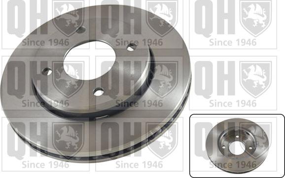 Quinton Hazell BDC5452 - Brake Disc autospares.lv