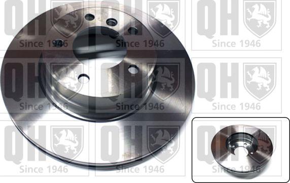 Quinton Hazell BDC5457 - Brake Disc autospares.lv