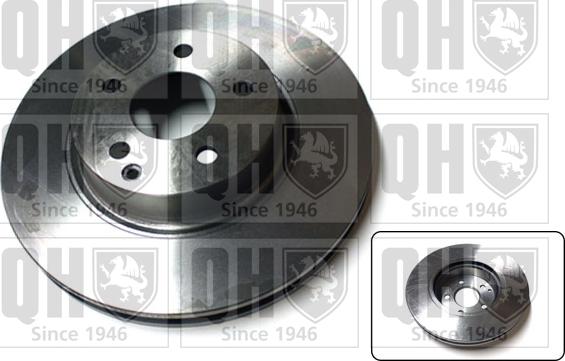 Quinton Hazell BDC5465 - Brake Disc autospares.lv