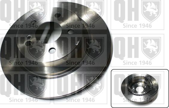 Quinton Hazell BDC5466 - Brake Disc autospares.lv