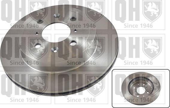 Quinton Hazell BDC5467 - Brake Disc autospares.lv