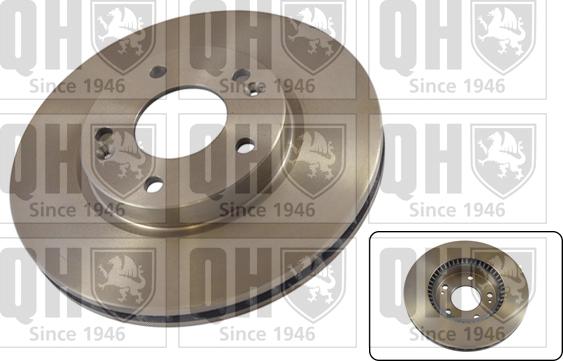 Quinton Hazell BDC5404 - Brake Disc autospares.lv