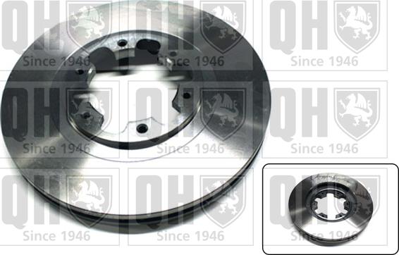 Quinton Hazell BDC5400 - Brake Disc autospares.lv