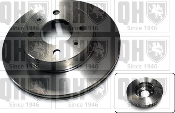 Quinton Hazell BDC5401 - Brake Disc autospares.lv