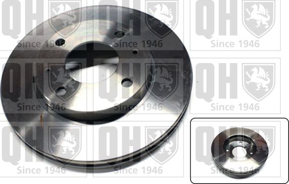 Quinton Hazell BDC5403 - Brake Disc autospares.lv