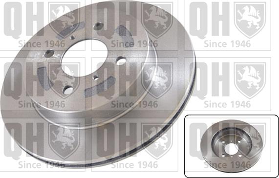 Quinton Hazell BDC5410 - Brake Disc autospares.lv