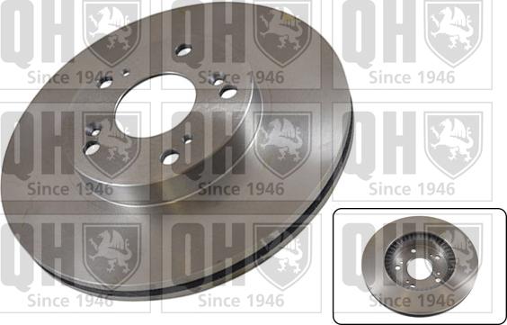 Quinton Hazell BDC5411 - Brake Disc autospares.lv