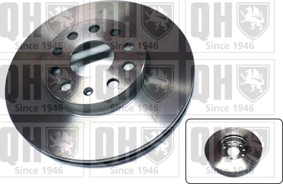 Quinton Hazell BDC5418 - Brake Disc autospares.lv