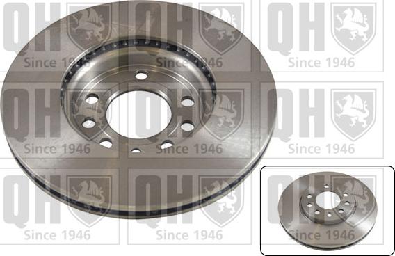 Quinton Hazell BDC5412 - Brake Disc autospares.lv