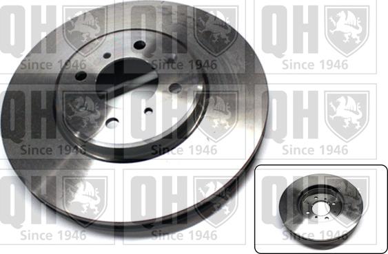 Quinton Hazell BDC5485 - Brake Disc autospares.lv