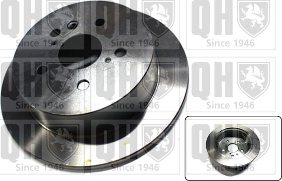 Quinton Hazell BDC5481 - Brake Disc autospares.lv