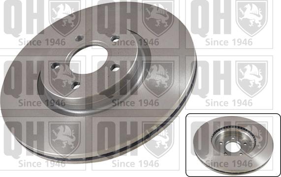 Quinton Hazell BDC5488 - Brake Disc autospares.lv