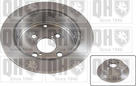 Quinton Hazell BDC5483 - Brake Disc autospares.lv