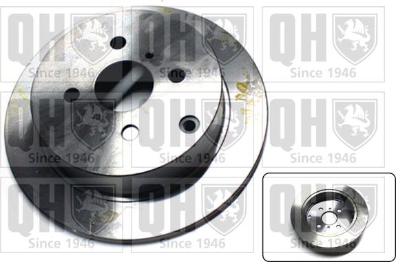 Quinton Hazell BDC5482 - Brake Disc autospares.lv