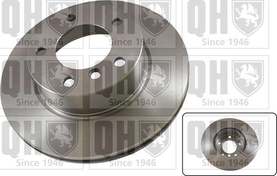 Quinton Hazell BDC5433 - Brake Disc autospares.lv