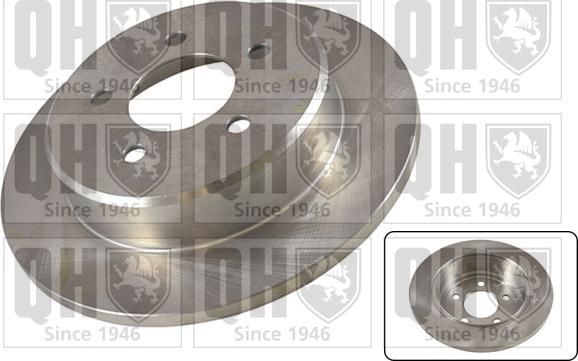 Quinton Hazell BDC5426 - Brake Disc autospares.lv