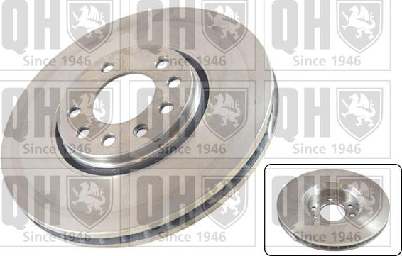 Quinton Hazell BDC5421 - Brake Disc autospares.lv