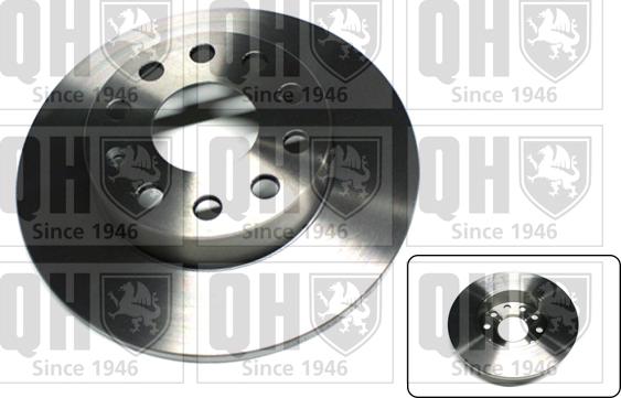 Quinton Hazell BDC5423 - Brake Disc autospares.lv