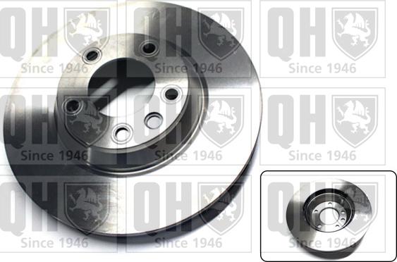 Quinton Hazell BDC5476 - Brake Disc autospares.lv