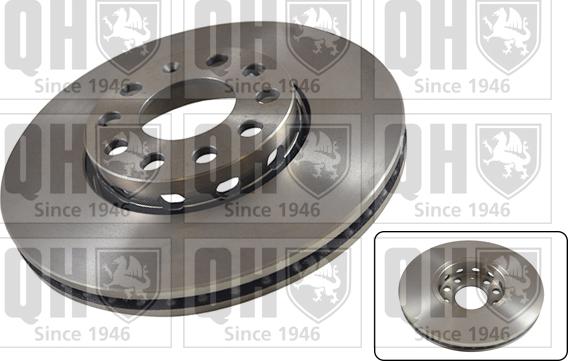 Quinton Hazell BDC5471 - Brake Disc autospares.lv